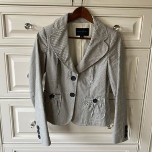 Banana Republic Seersucker Blazer